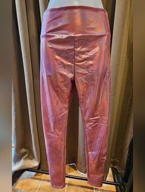 ZASUWA Sexy Stylish Pink Laser Leggings